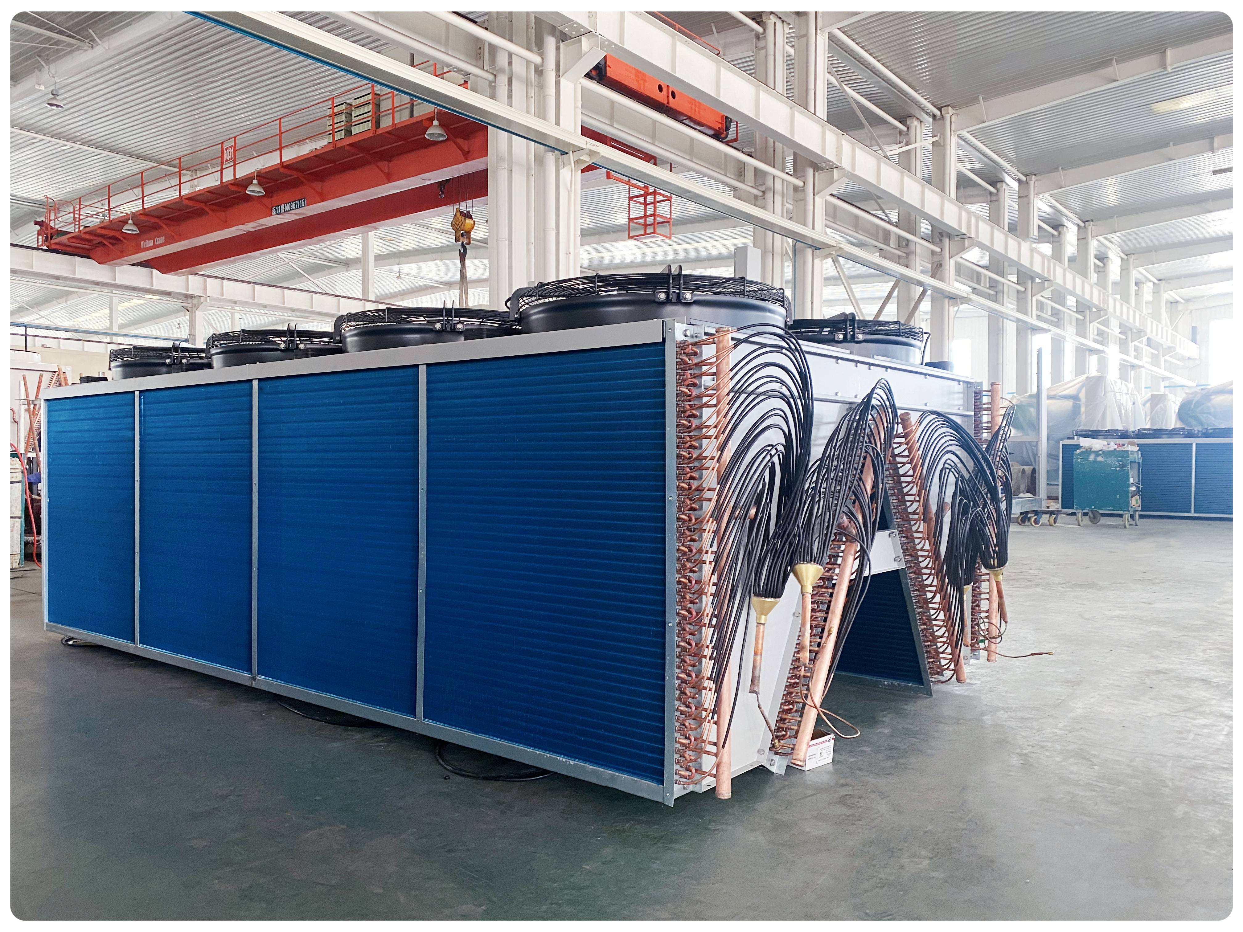 Figure 3 Condenseur &agrave; ailettes