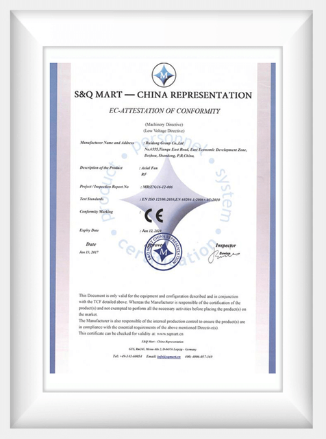 Certification CE