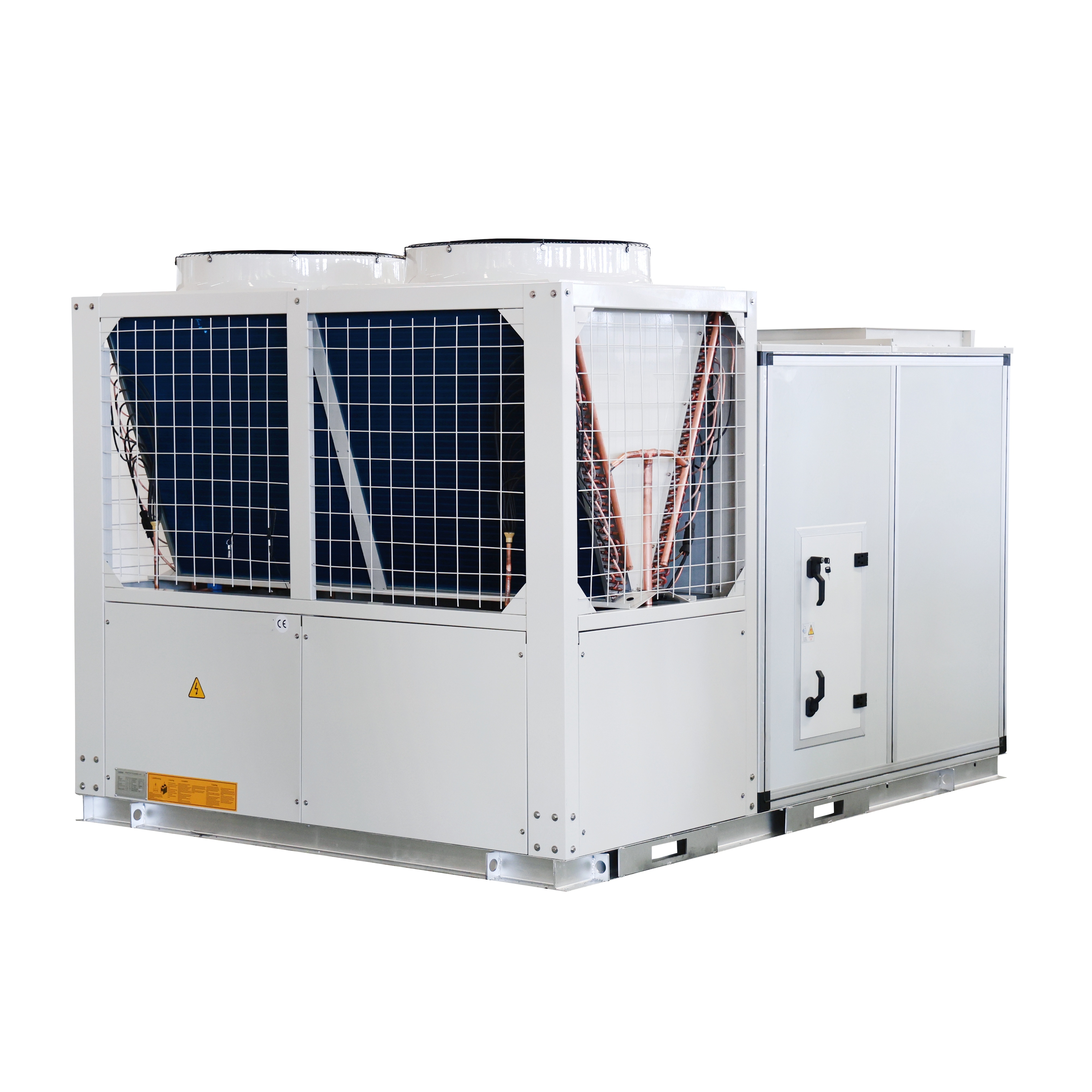  90KW 105KW 120KW Climatiseur commercial Unité emballée sur le toit haute performance pour les grands espaces