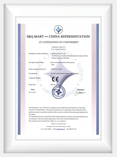 Certification CE